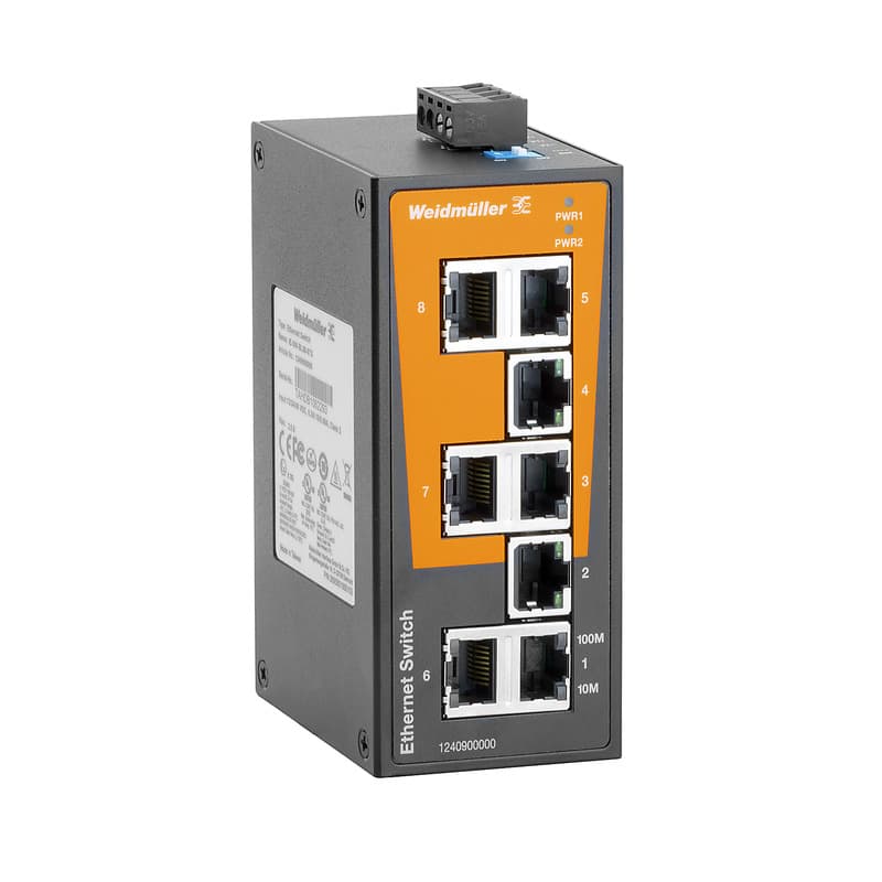Сетевой коммутатор IE-SW-BL08-8TX 1240900000