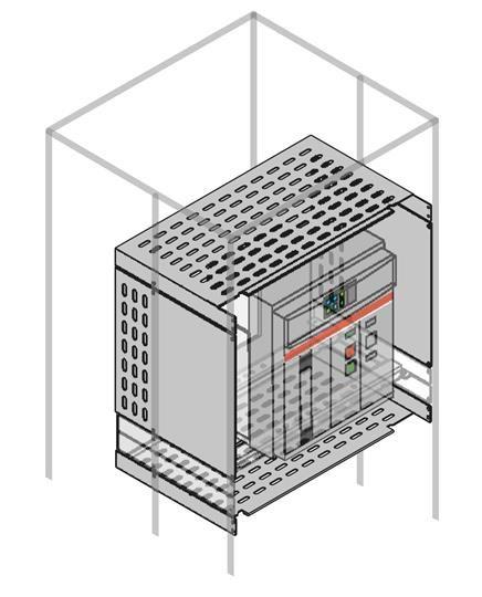 Перегородка 2A-3A E4.2 H=600мм W=600мм ABB 1STQ009061A0000