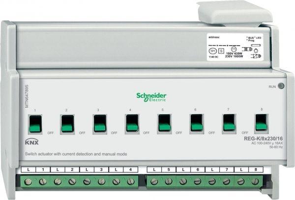 Блок программирования (актор) для выкл. REG-K/8х230/16 с ручн. управлением SchE MTN647895