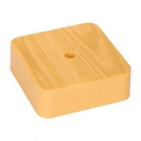 Коробка разветвительная KMP-030-030 78х78х26 свет. дерево PROxima EKF plc-kmr-030-030-s