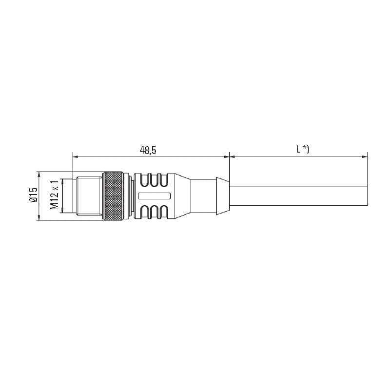 Круглые соед. разъемы|Прово SAIL-M12GM12G-8-3.0U 1279440300