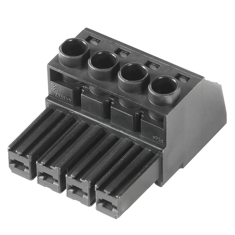 Штекерный соединитель печат BVZ 7.62HP/08/180 SN BK BX 1929990000