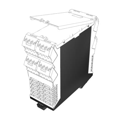 Корпус бл. управл. CH20M45 B RD/BK 1206910000