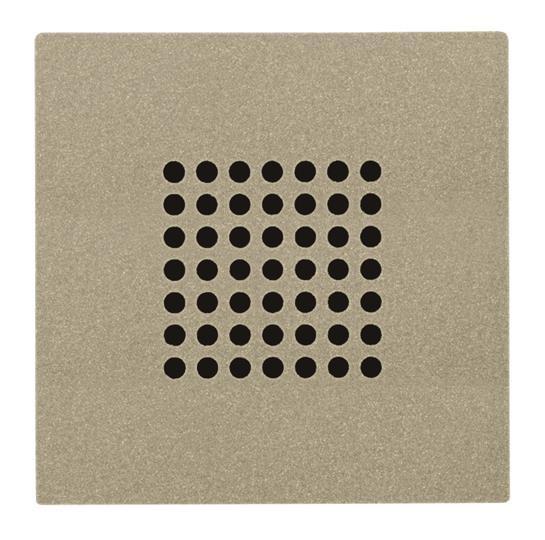 Накладка (решетка) для громковорителя 2 Zenit шампань ABB 2CLA222900N1901