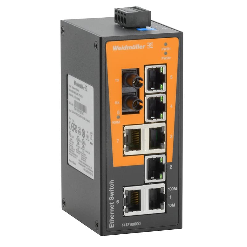 Сетевой коммутатор IE-SW-BL08T-7TX-1ST 1412100000