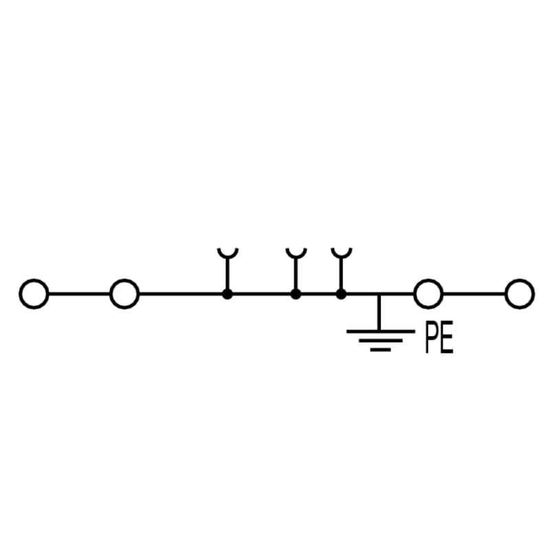Клеммы PE A4C 1.5 PE 1552660000