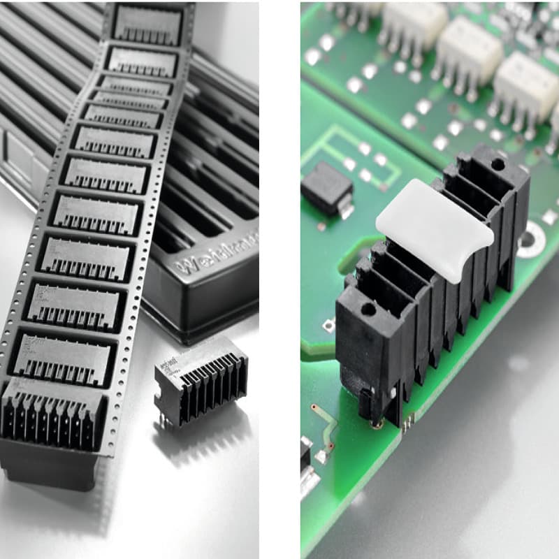 Штекерный соединитель печат S2C-SMT 3.50/04/90G 1.5SN BK RL 1359580000
