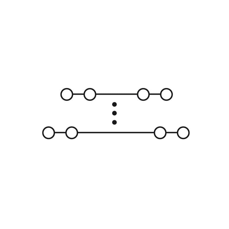 Проходная клемма PRV 4 SW 35X7.5 WS 1173840000