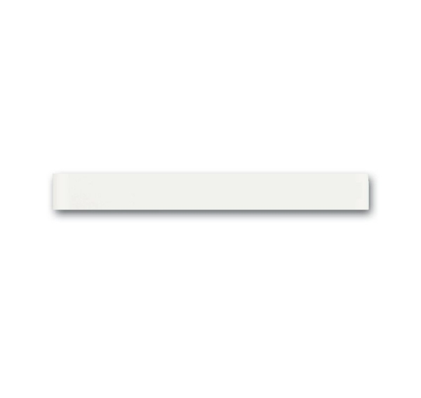 Планка нижняя priOn 6349-811-101-500 бел. глянцевое стекло ABB 2CKA006310A0180