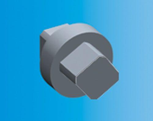Замок четырехгранный 6мм ABB ZH134