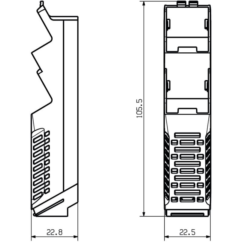 Корпуса для электроники CH20M22 S PPSC LGY 2018 1164690000