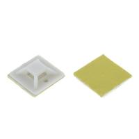 Площадка самоклеящаяся 25х25мм бел. (уп.100шт) EKF plc-25x25