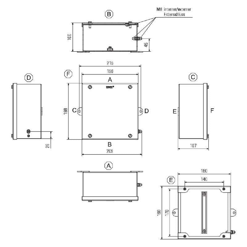 Корпус KLIPPON STB 3 SS 1002720000