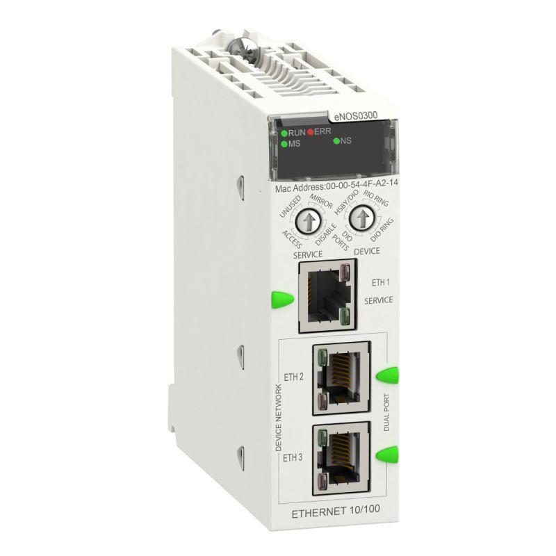 Коммутатор M580 встроенный (лак) SchE BMENOS0300C
