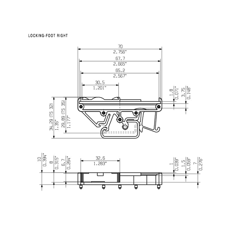 Перемычка RF RS 70 RE/A3/M.BEZ OR 0119560000