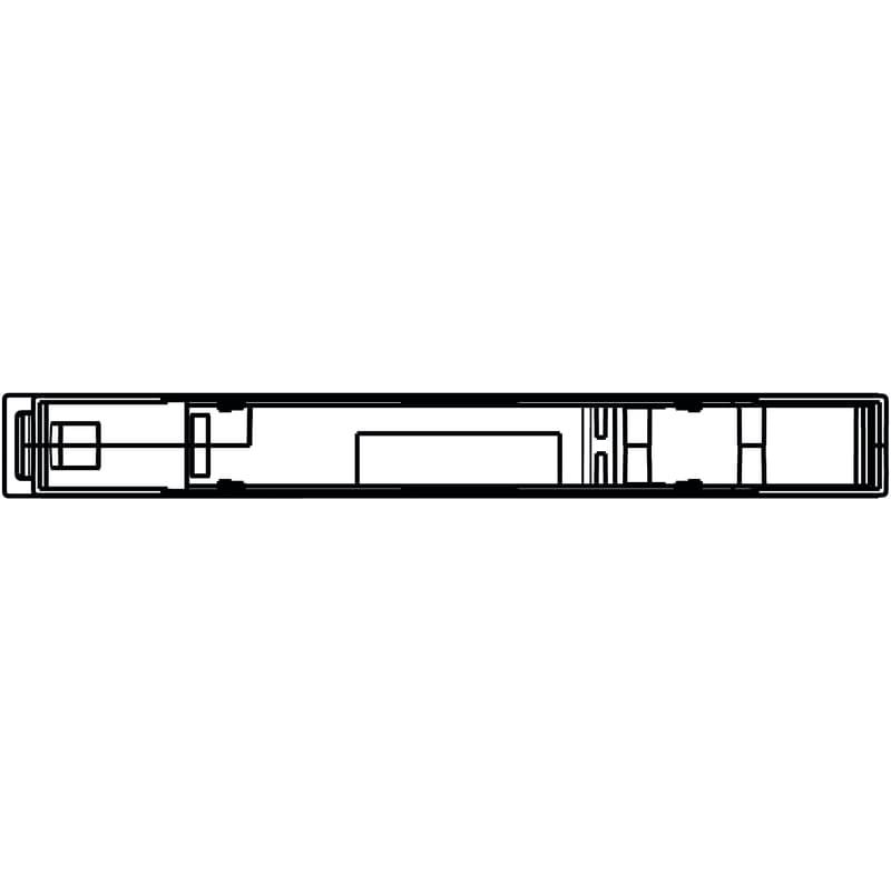 Пустой корпус для электронн CH20M12 B BUS BK/OR 1176980000