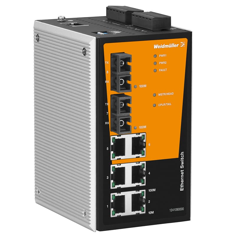 Сетевой коммутатор IE-SW-PL08M-6TX-2SCS 1241090000