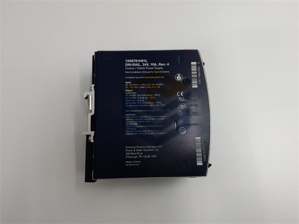 EMERSON 1X00781H01L