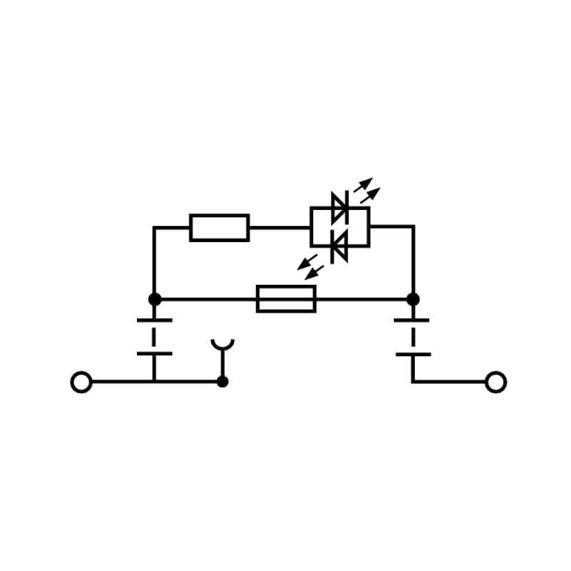 Клемма с предохранителем WSI 6/LD 30-70V LLC 1119830000