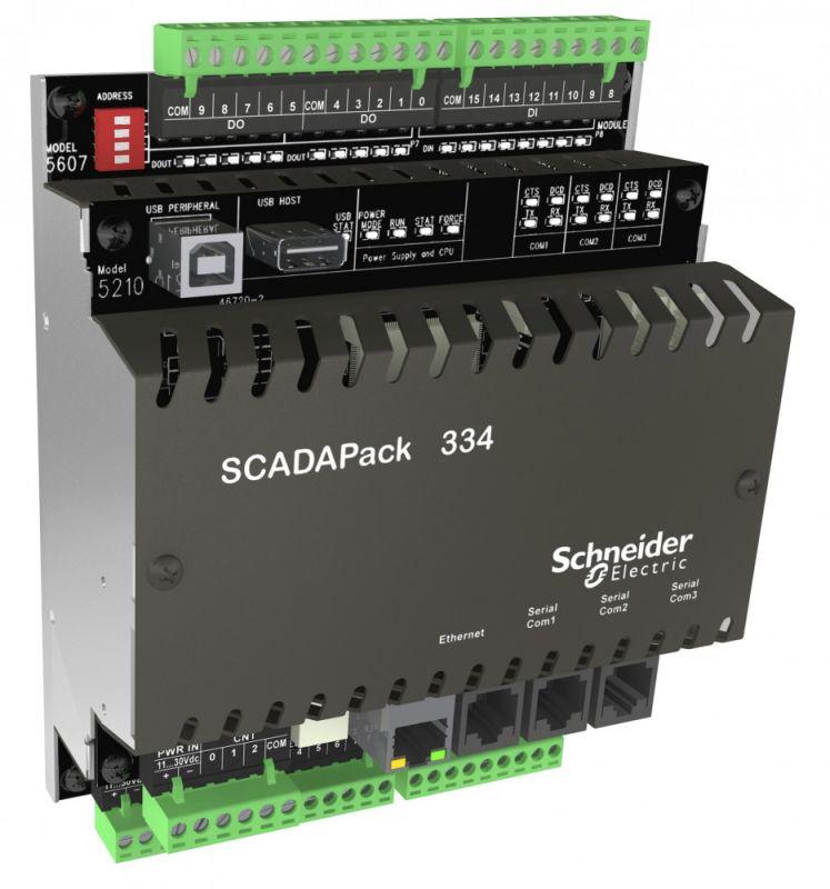 Реле SCADAPack 334 RTU IEC61131 24В 2 A/O SchE TBUP334-1A21-AB10S