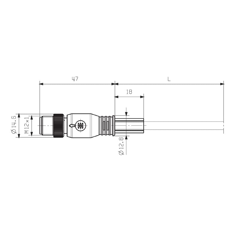 Шинный кабель FBC PA M12 M 10M 1785121000