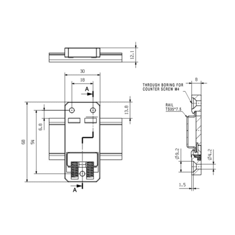 Корпуса для электроники MTA 30 BK 1168970000