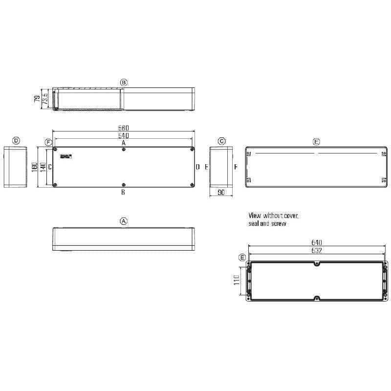 Корпус EXI KLIPPON POK 165609 1305920000