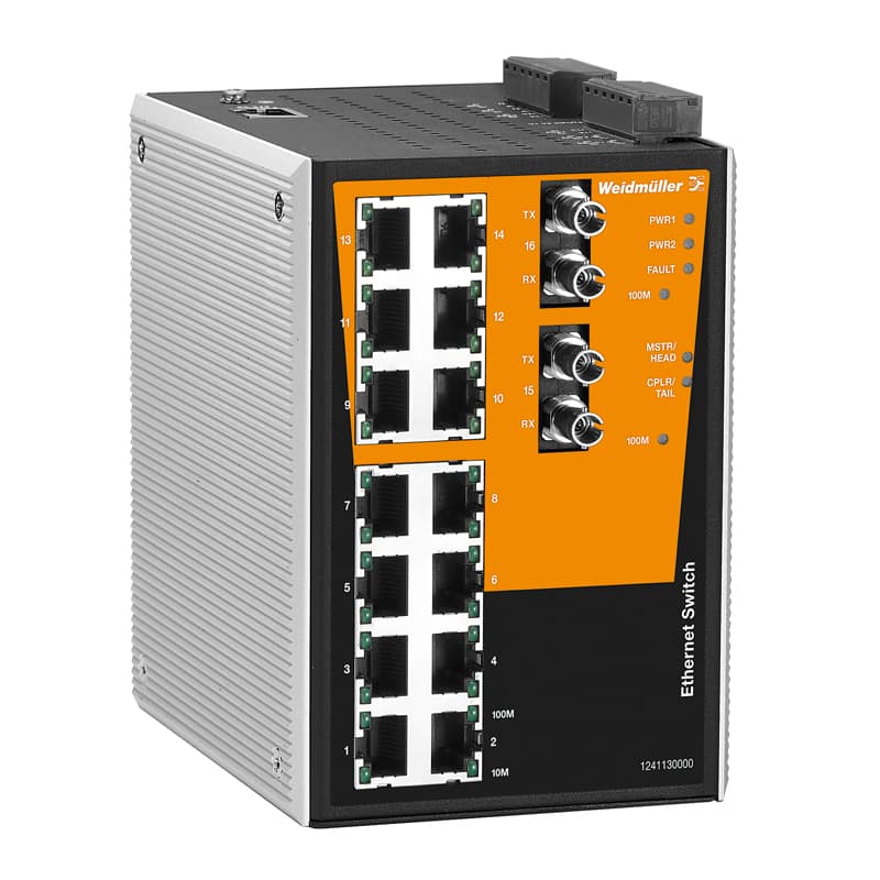 Сетевой коммутатор IE-SW-PL16M-14TX-2ST 1241130000
