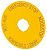 Знак аварийная остановка D=90мм 4-х языках "DE EN NL FR" M22-XAK3 желт. EATON 216467