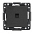 Механизм розетки RJ-45 1-м Стокгольм черн. PROxima EKF EZK01-035-10